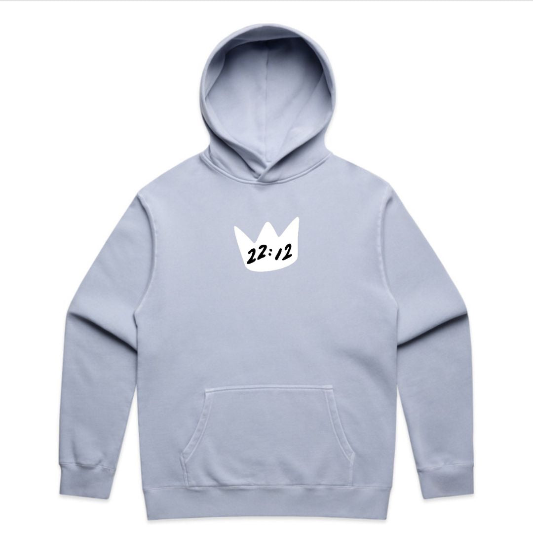 The King is Coming Hoodie - Faded Powder