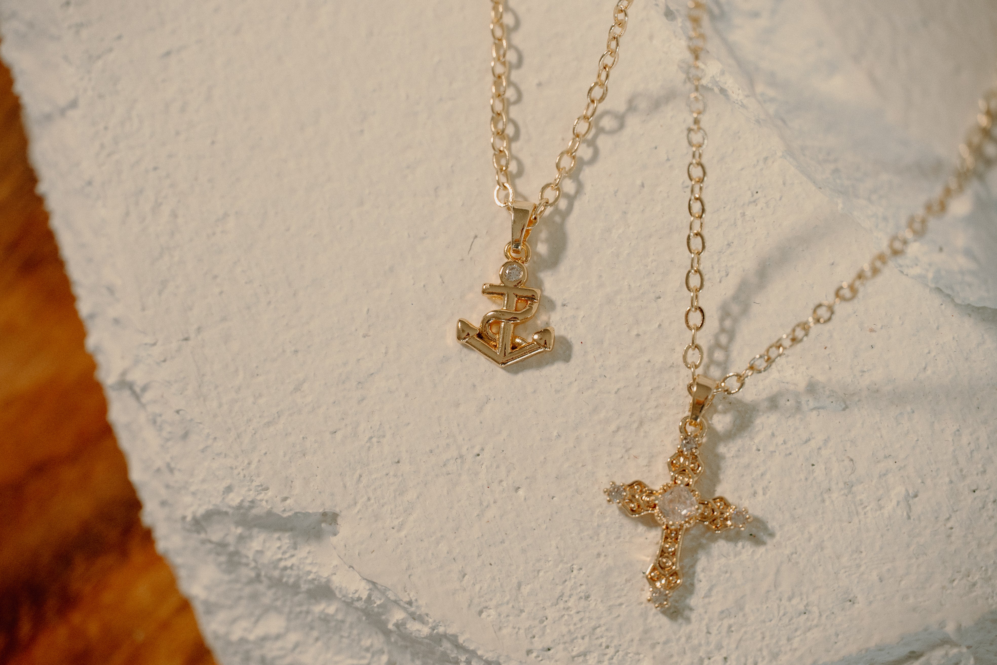 The Cross - Gold Plated Necklace