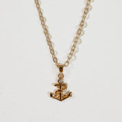 The Anchor - Gold Plated Necklace