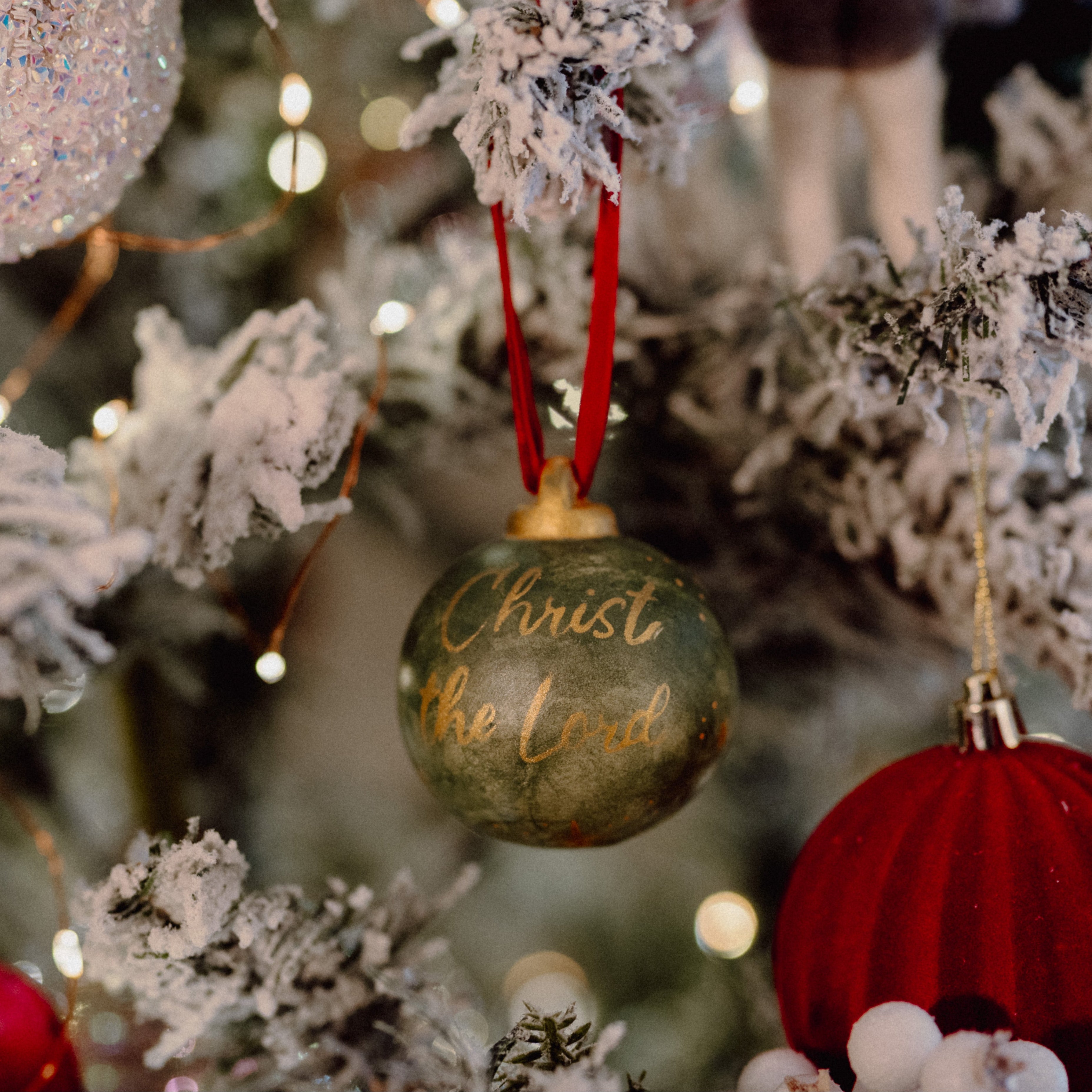 Names of Jesus Handpainted Ceramic Baubles - 3 Pack