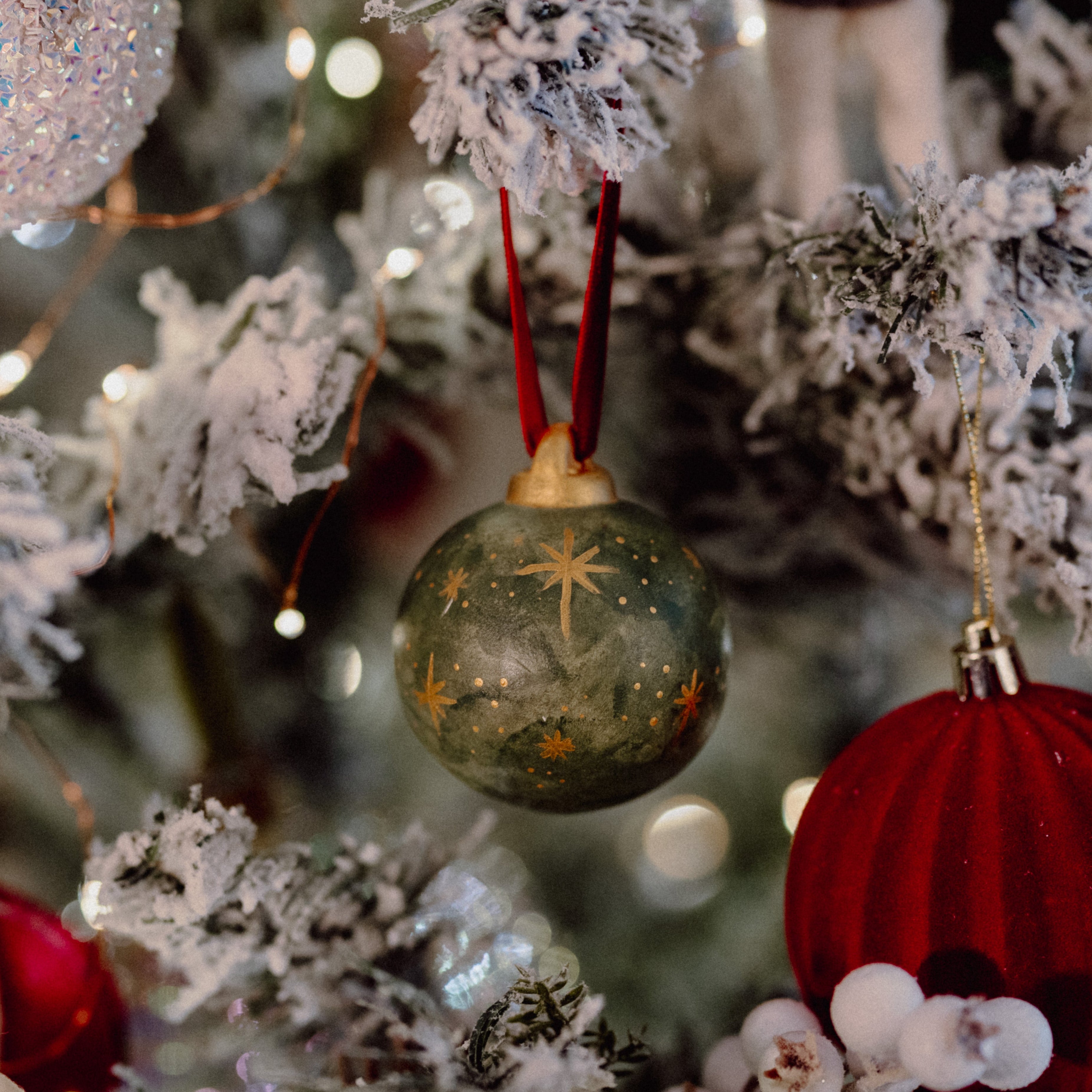 Names of Jesus Handpainted Ceramic Baubles - 3 Pack